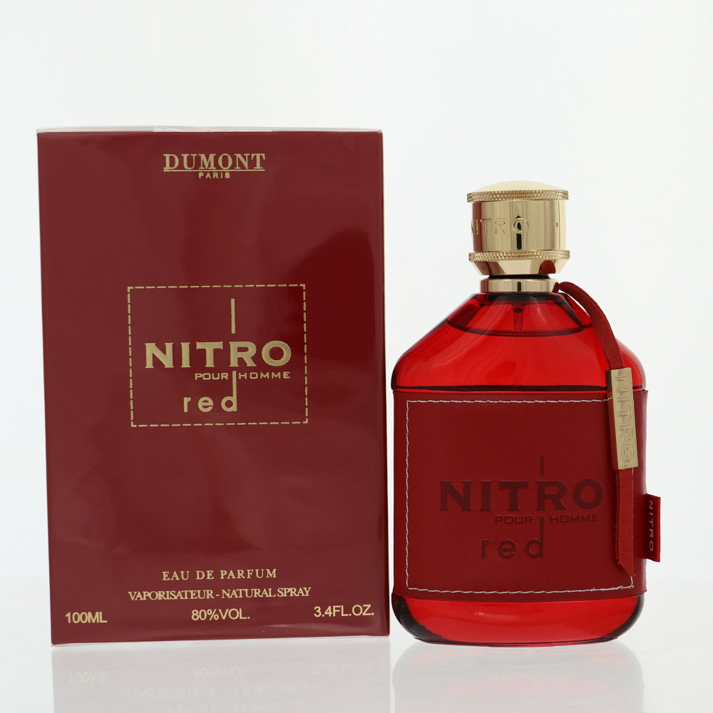 Nitro Red By Dumont 3.4 Oz Eau De Parfum Spray For Men In Box