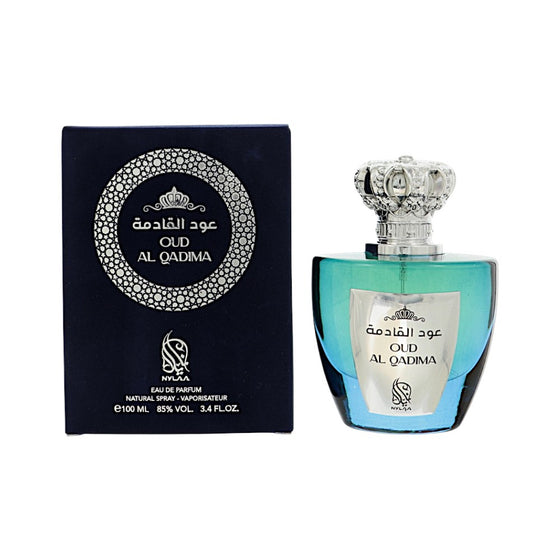 Oud Al Qadima by Nylaa 3.4 Oz Eau De Parfum Spray In Box for Men