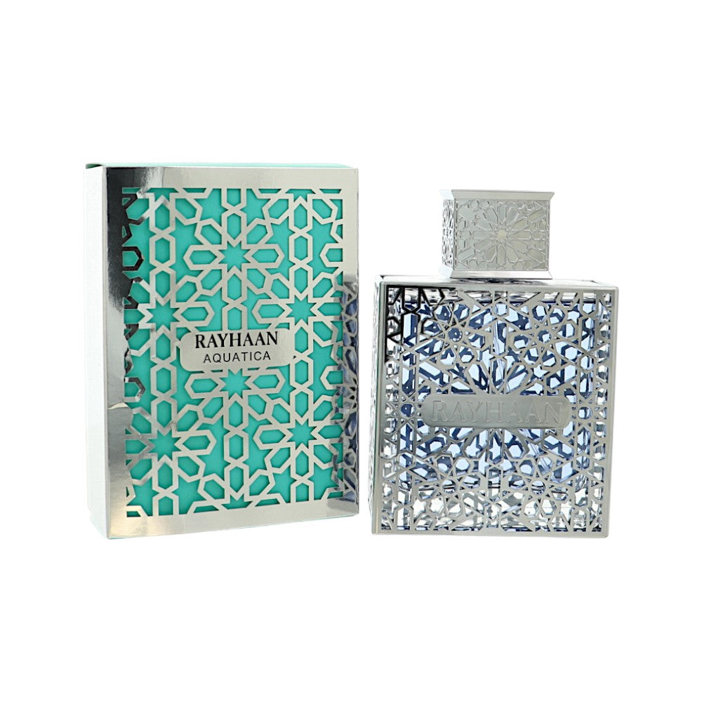 Aquatica by Rayhaan 3.4 Oz Eau De Parfum Spray In Box for Men