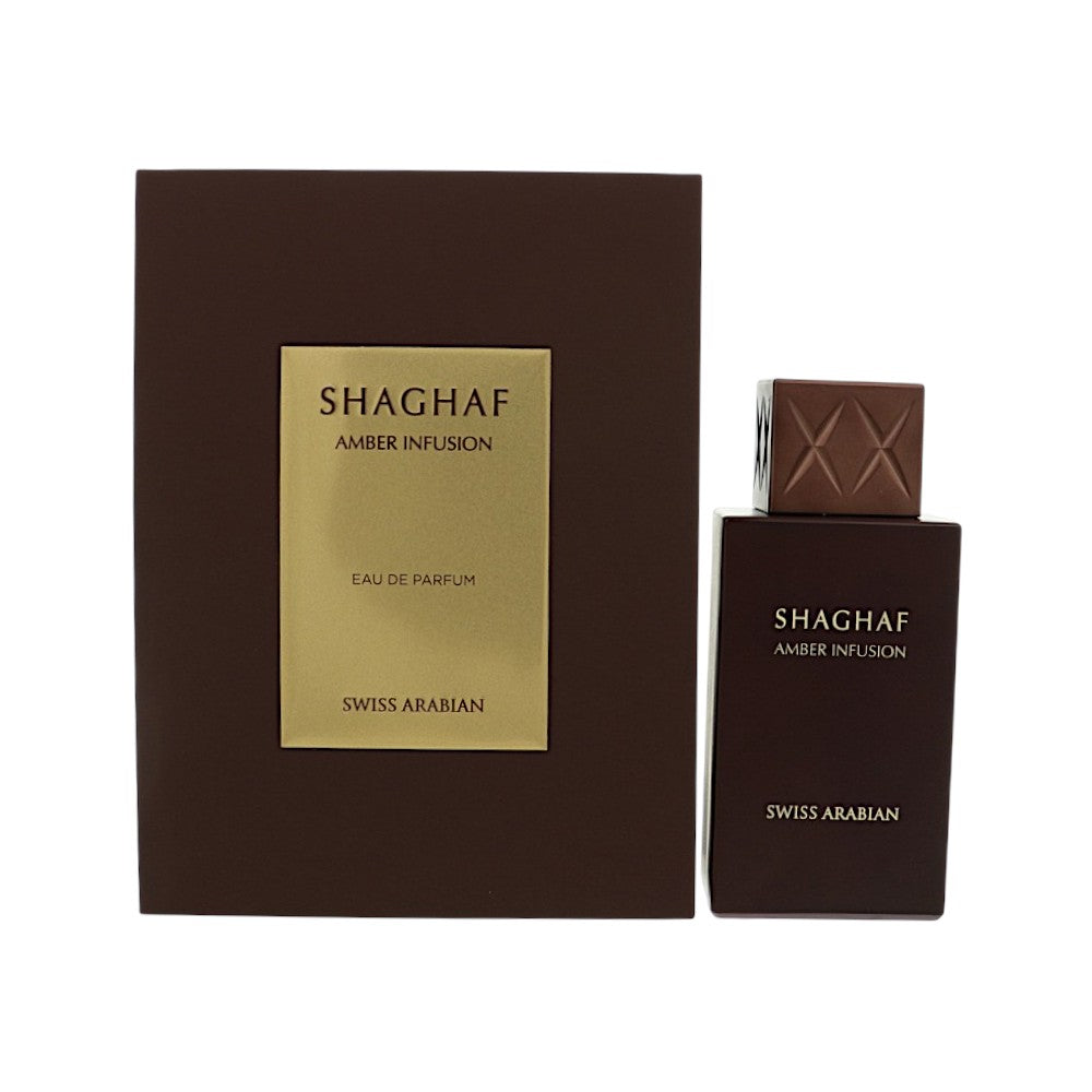 Shaghaf Amber Infusion by Swiss Arabian 2.5 Oz Eau De Parfum for Men