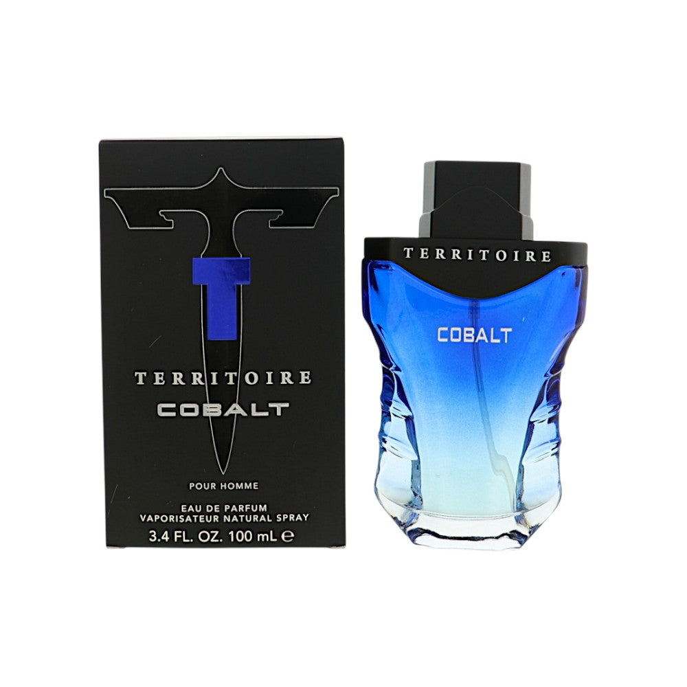 Territoire Cobalt by Yzy Perfume 3.4 Oz Eau De Parfum for Men
