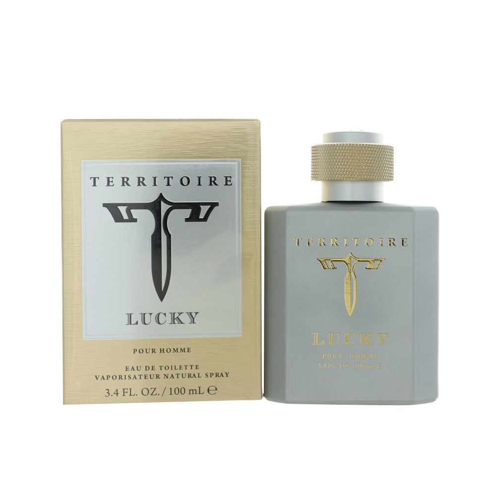 Territoire Lucky By Territoire 3.4 oz Eau De Parfum Spray for Men