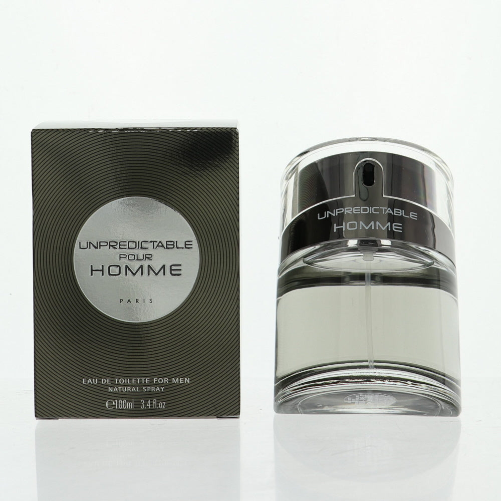 Unpredictable Pour Homme by Glenn Perri 3.4 Oz Eau De Toilette for Men