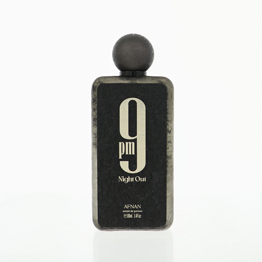 9 Pm Night Out by Afnan 3.4 Oz Extrait De Parfum Spray for Men