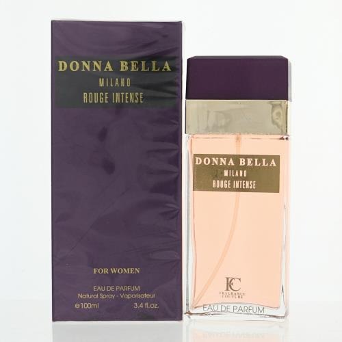 Donna Bella Milano Rouge Intense by Fragrance Couture 3.4 Oz Eau De Parfum Spray In Box for Women