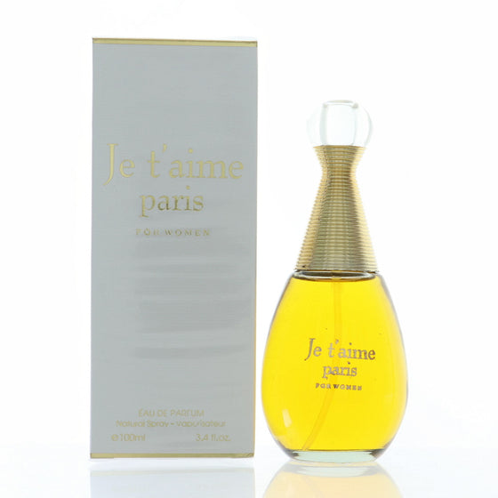 Je T'Aime Paris By Fragrance Couture Perfume 3.4 Oz Eau De Parfum Spray For Women - Box