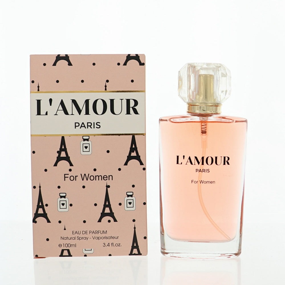 L'amour Paris by Fragrance Couture 3.4 Oz Eau De Parfum for Women