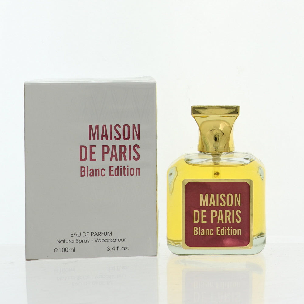 Maison De Paris Blanc By Fragrance Couture Perfume 3.4 Oz Eau De Parfum Spray For Women - Box