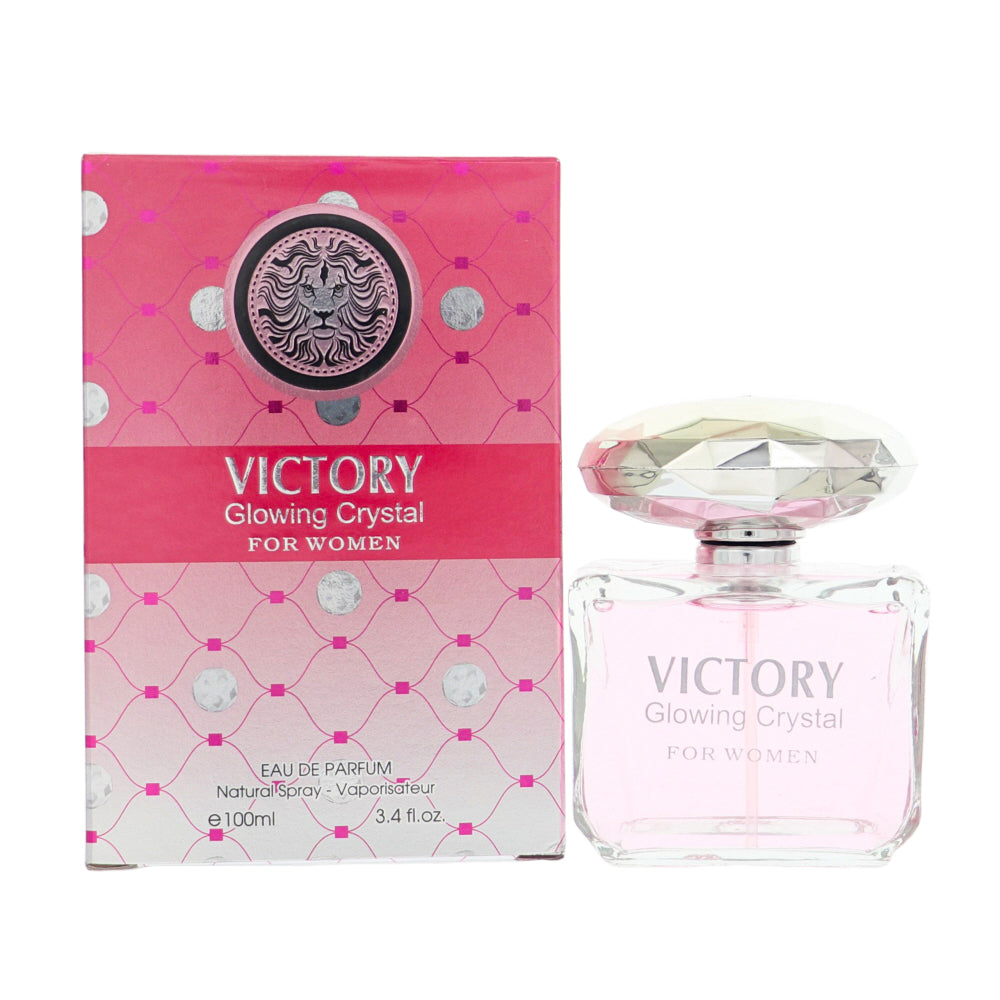 Victory Glowing Crystal By Fragrance Couture Perfume 3.4 Oz Eau De Parfum Spray For Women - Box