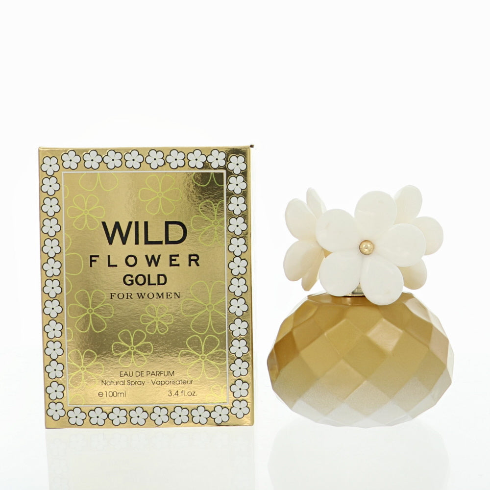 Wild Flower Gold by Fragrance Couture 3.4 Oz Eau De Parfum for Women