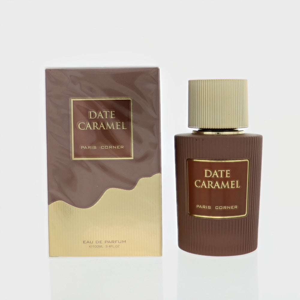 Date Caramel By Paris Corner Perfume 3.4 Oz Eau De Parfum Spray For Women - Box