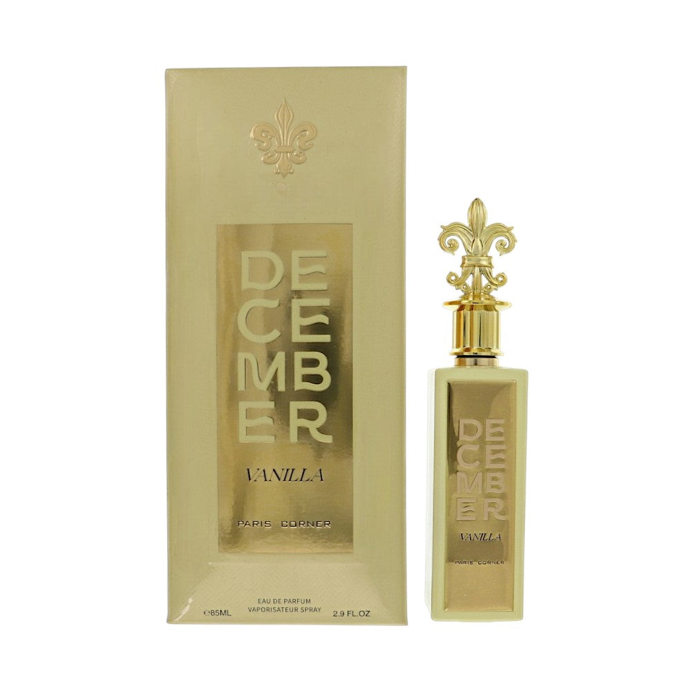 December Vanilla by Paris Corner 2.9 Oz Eau De Parfum Spray In Box for Women
