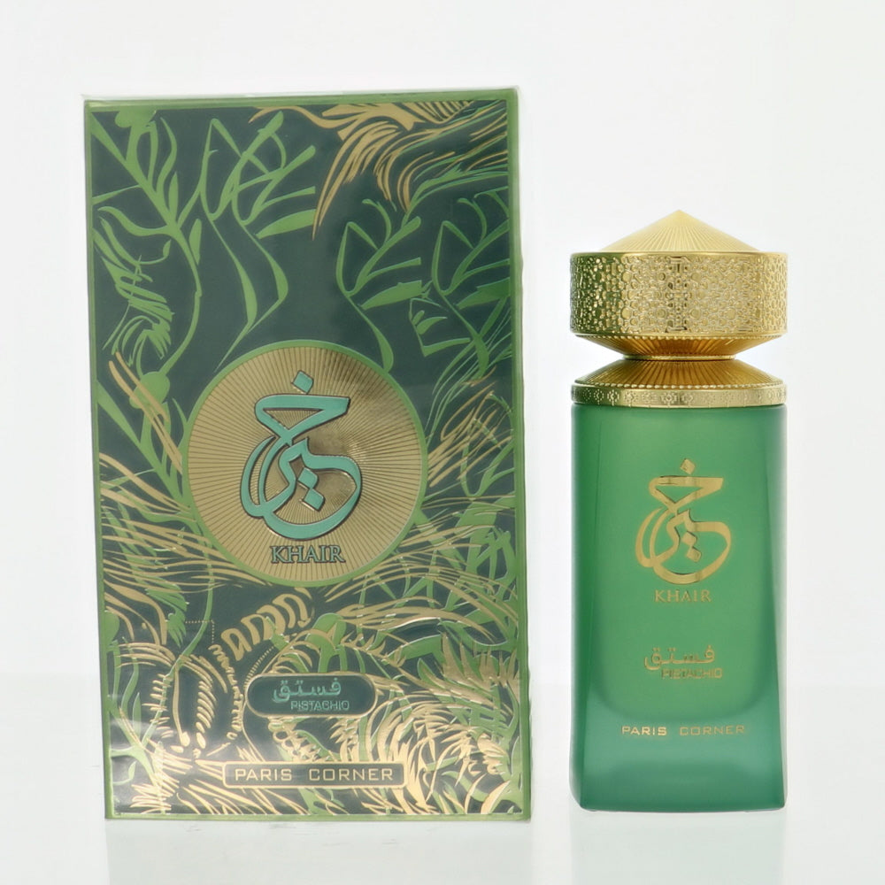 Khair Pistachio By Paris Corner Perfume 3.4 Oz Eau De Parfum Spray For Women - Box