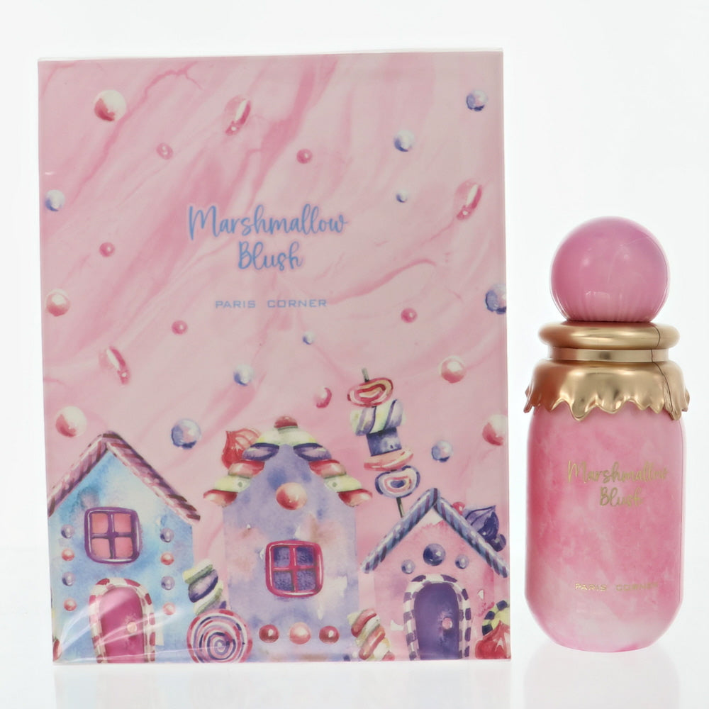 Marshmallow Blush By Paris Corner Perfume 3.4 Oz Eau De Parfum Spray For Women - Box
