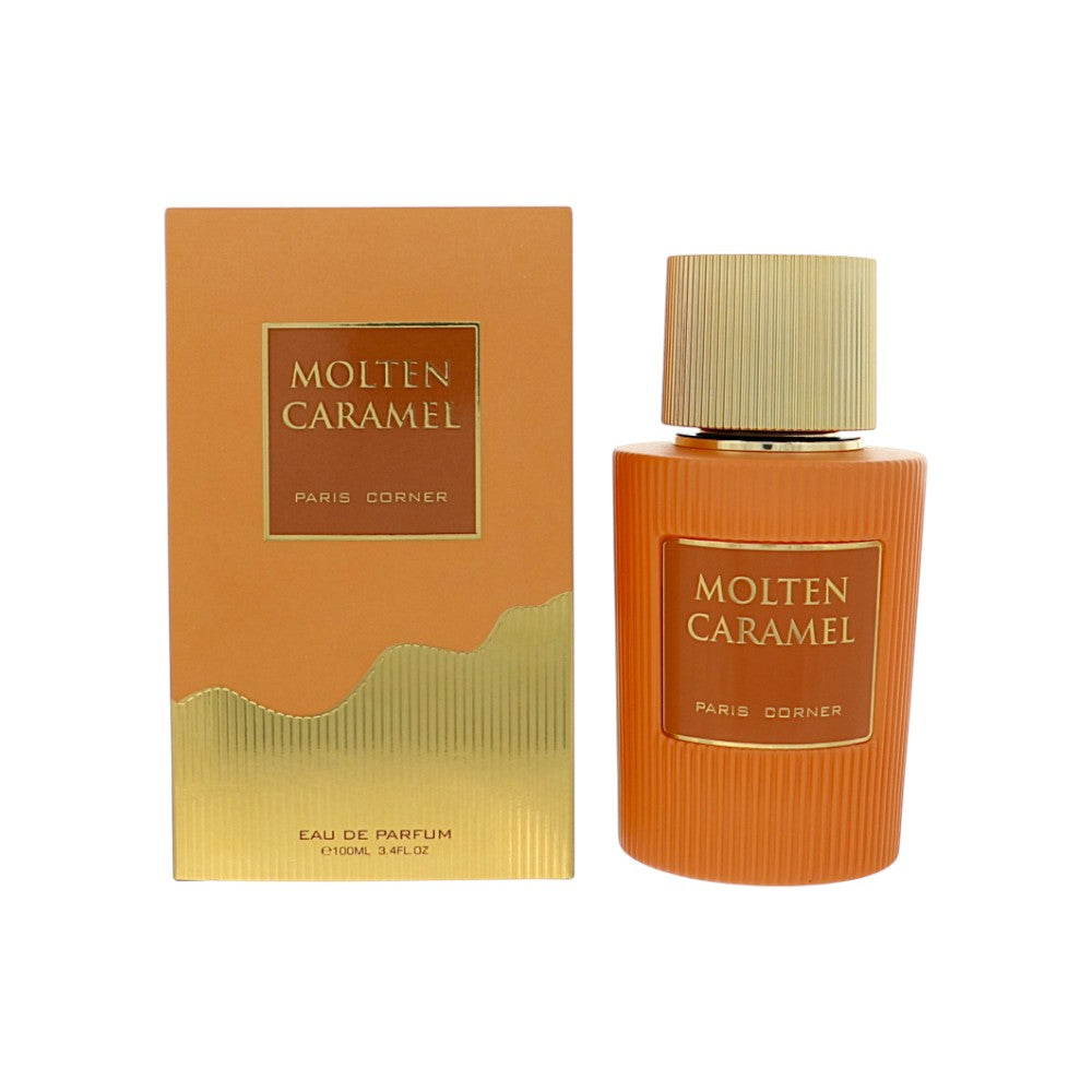 Molten Caramel by Paris Corner 3.4 Oz Eau De Parfum for Women