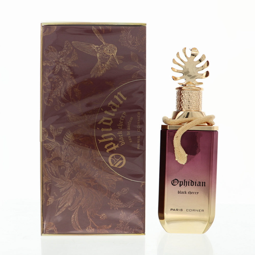 Ophidian Black Cherry By Paris Corner Perfume 3.4 Oz Eau De Parfum Spray For Women - Box